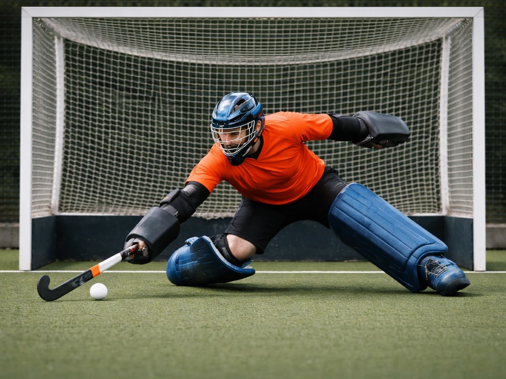 gardien hockey sur gazon