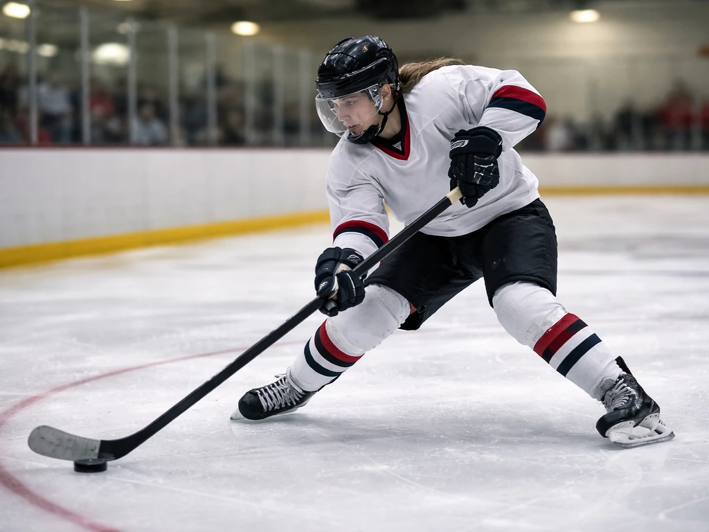 Match de hockey élite dames près du cercle, deux joueuses des clubs de haut niveau en action